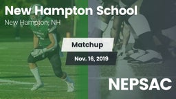 Matchup: New Hampton School vs. NEPSAC 2019