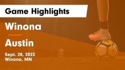 Winona  vs Austin  Game Highlights - Sept. 28, 2023