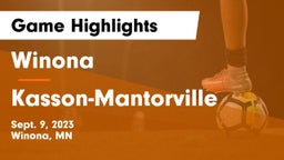 Winona  vs Kasson-Mantorville  Game Highlights - Sept. 9, 2023