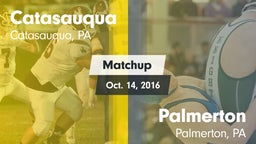Matchup: Catasauqua vs. Palmerton  2016