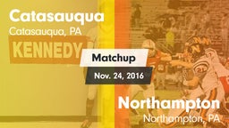 Matchup: Catasauqua vs. Northampton  2016