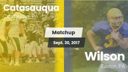 Matchup: Catasauqua vs. Wilson  2017