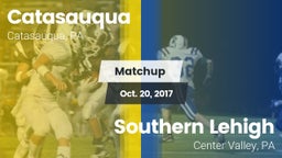 Matchup: Catasauqua vs. Southern Lehigh  2017