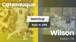 Matchup: Catasauqua vs. Wilson  2018