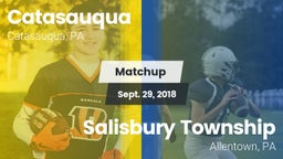 Matchup: Catasauqua vs. Salisbury Township  2018