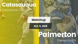 Matchup: Catasauqua vs. Palmerton  2018