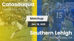 Matchup: Catasauqua vs. Southern Lehigh  2018