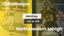 Matchup: Catasauqua vs. Northwestern Lehigh  2018