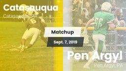 Matchup: Catasauqua vs. Pen Argyl  2019