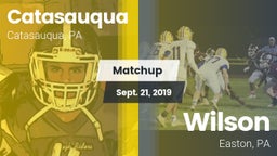 Matchup: Catasauqua vs. Wilson  2019