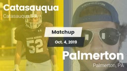 Matchup: Catasauqua vs. Palmerton  2019