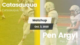 Matchup: Catasauqua vs. Pen Argyl  2020