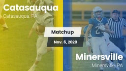 Matchup: Catasauqua vs. Minersville  2020