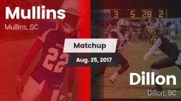 Matchup: Mullins vs. Dillon  2017