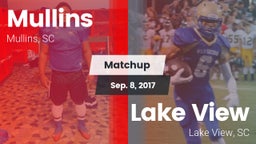 Matchup: Mullins vs. Lake View  2017