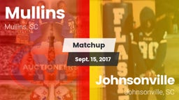 Matchup: Mullins vs. Johnsonville  2017