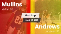 Matchup: Mullins vs. Andrews  2017