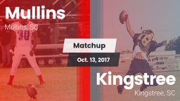 Matchup: Mullins vs. Kingstree  2017