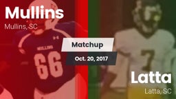 Matchup: Mullins vs. Latta  2017