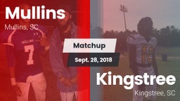 Matchup: Mullins vs. Kingstree  2018