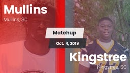 Matchup: Mullins vs. Kingstree  2019