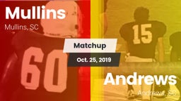 Matchup: Mullins vs. Andrews  2019