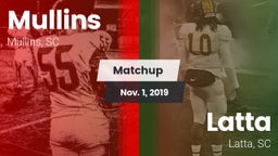 Matchup: Mullins vs. Latta  2019