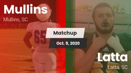 Matchup: Mullins vs. Latta  2020