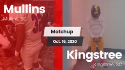 Matchup: Mullins vs. Kingstree  2020