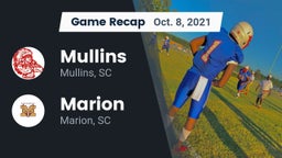 Recap: Mullins  vs. Marion  2021