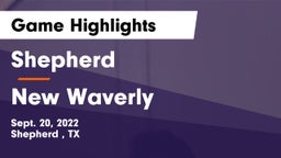Shepherd  vs New Waverly  Game Highlights - Sept. 20, 2022