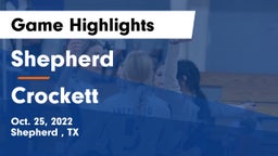 Shepherd  vs Crockett  Game Highlights - Oct. 25, 2022