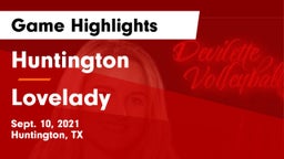 Huntington  vs Lovelady  Game Highlights - Sept. 10, 2021