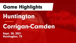 Huntington  vs Corrigan-Camden  Game Highlights - Sept. 28, 2021