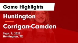 Huntington  vs Corrigan-Camden  Game Highlights - Sept. 9, 2022