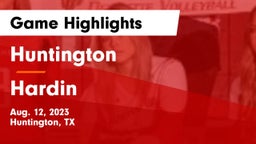 Huntington  vs Hardin Game Highlights - Aug. 12, 2023
