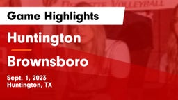 Huntington  vs Brownsboro  Game Highlights - Sept. 1, 2023