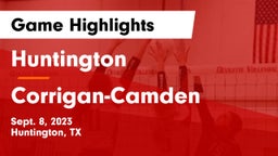 Huntington  vs Corrigan-Camden  Game Highlights - Sept. 8, 2023