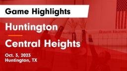 Huntington  vs Central Heights  Game Highlights - Oct. 3, 2023
