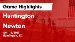 Huntington  vs Newton  Game Highlights - Oct. 10, 2023