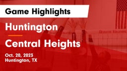 Huntington  vs Central Heights  Game Highlights - Oct. 20, 2023