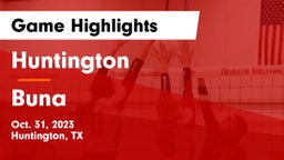 Huntington  vs Buna Game Highlights - Oct. 31, 2023