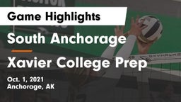 South Anchorage  vs Xavier College Prep Game Highlights - Oct. 1, 2021