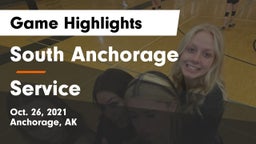 South Anchorage  vs Service Game Highlights - Oct. 26, 2021