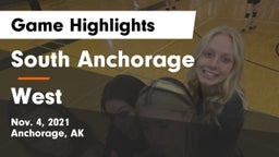 South Anchorage  vs West Game Highlights - Nov. 4, 2021