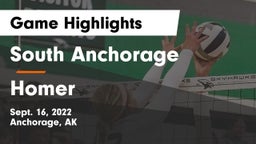South Anchorage  vs Homer  Game Highlights - Sept. 16, 2022