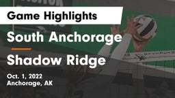 South Anchorage  vs Shadow Ridge Game Highlights - Oct. 1, 2022