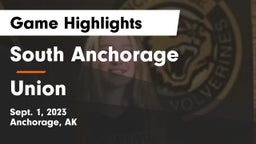 South Anchorage  vs Union Game Highlights - Sept. 1, 2023