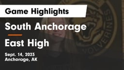 South Anchorage  vs East High Game Highlights - Sept. 14, 2023