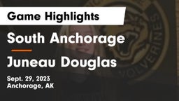 South Anchorage  vs Juneau Douglas Game Highlights - Sept. 29, 2023